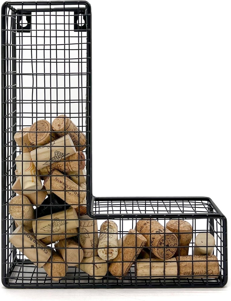 Oeno Wine Cork Holder Metal Display Collector Full Alphabet Display Letters & More (L) - Image 1